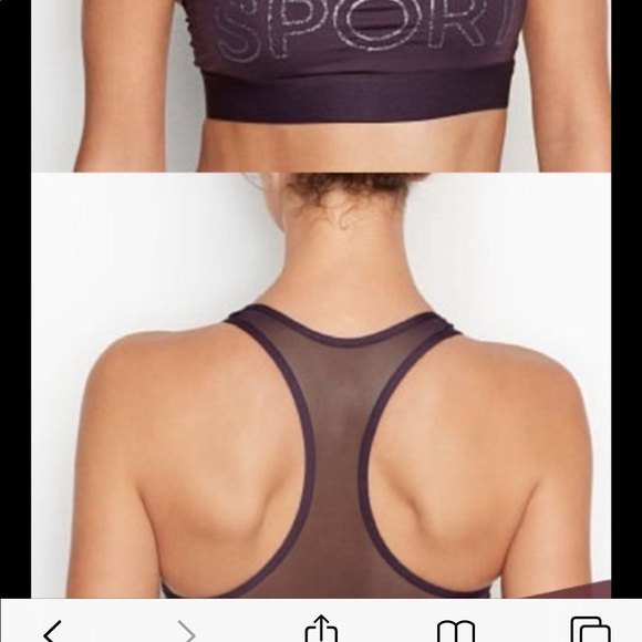 Victoria secret racer back sport bra - Picture 2 of 7